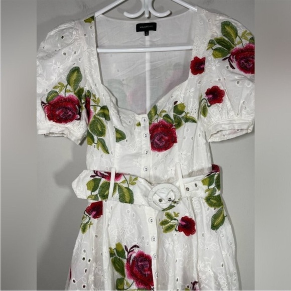 Majorelle Mackenzie Embroidered Mini Dress - Picture 6 of 10